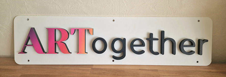 Wandlogo.eu - Farbverlauf Artogether